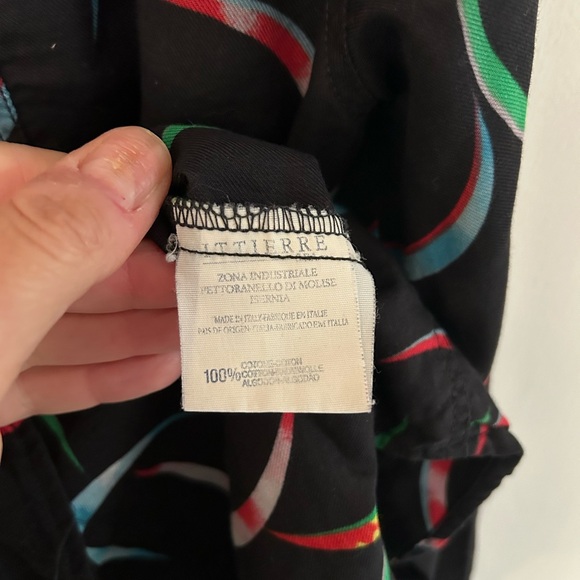 VINTAGE VERSACE JEANS SIGNATURE BUTTON UP SHIRT, LIKELY FROM THE 80s, SIZE SMALL - Picture 9 of 9